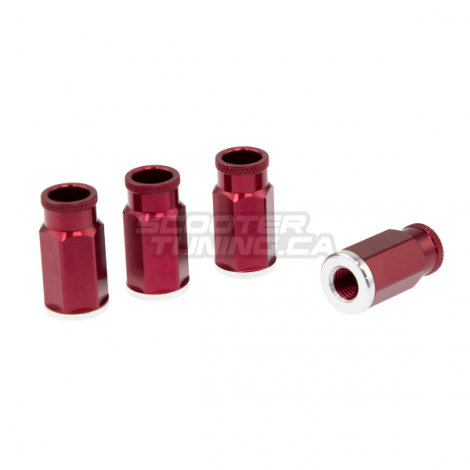 Lug Nuts Ruckhouse Red