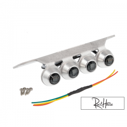 Lumière Arrière FLP Lusso CNC Aluminium Pour
 Honda Ruckus