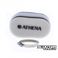 Air Filter Athena Racing Straight Oval  (50mm)