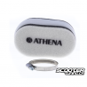 Air Filter Athena Racing Straight Oval  (50mm)