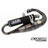 Exhaust SCR Corse Hand Made 70 Aluminium Black Minarelli Vertical