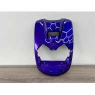 Front cover Yamaha BWS 50 2002-2011 Purple - See pictures broken tab