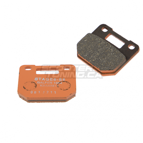 Brake Pad Stage6 4 piston Semi-Mettalic