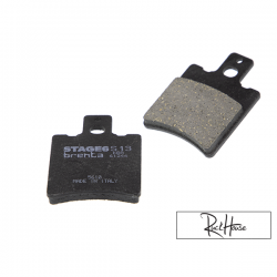 Front Brake Pads Stage6 (Bws'r/Zuma/Typhoon/CPI)