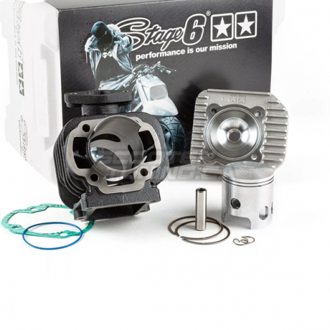 Cylinder Kit Stage6 Streetrace 70cc 10mm Minarelli Vertical