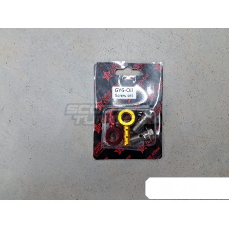 TAIDA PERFORMANCE GY6 OIL COOLER FITTINGS *SET*
