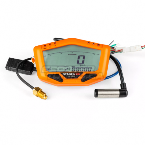 Speedometer Stage6 R/T MKII Orange