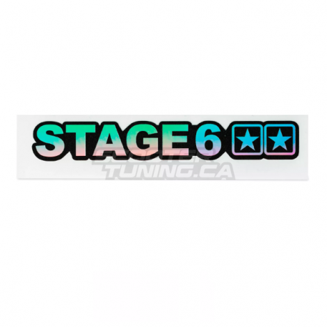 Sticker Stage6 Hologram 105 x 100 mm