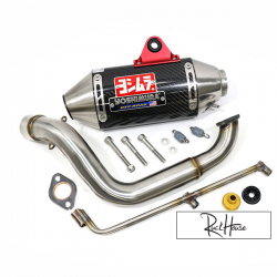 Échappement Yoshimura RS-2 Carbon V3 Short Fatty GY6 125-180cc