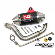 Exhaust Yoshimura RS-2 Carbon V3 Short Fatty GY6 125-180cc