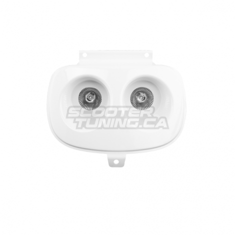 Twin headlights STR8 White Bws'r-Zuma 88-01
