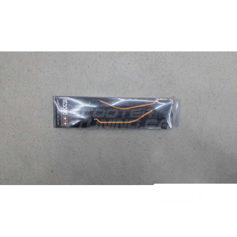 Brake Lever Set Stage6 CNC black / orange Yamaha Aerox before 2012