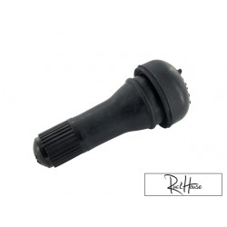 Tire valve Motoforce straight (long) black
