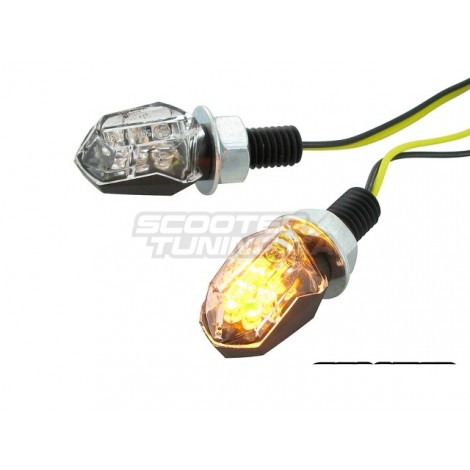 Indicators STR8 LED Mini II black / transparent
