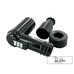 Spark plug connector Motoforce plastic 90deg (Removable Tip)
