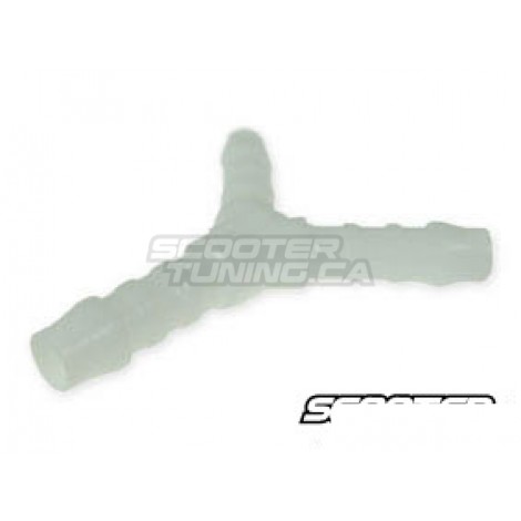 Y-connector for fuel pipe