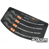 Rim stickers Stage6 10 inch rim (black)