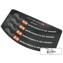 Rim stickers Stage6 12/13 inch rim (black)