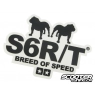 Autocollants Stage6 R/T 91 x 65 mm (Noir)