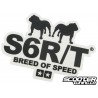 Sticker Stage6 R/T 91 x 65 mm (black)
