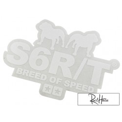 Sticker Stage6 R/T 91 x 65 mm (white)