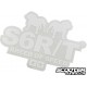 Sticker Stage6 R/T 91 x 65 mm (white)