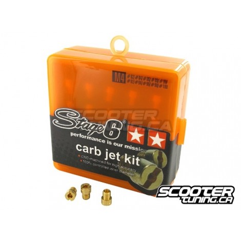 Carburettor jet kit Stage6 4mm 82-100
