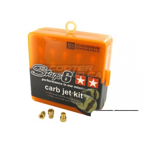 Carburettor jet kit Stage6 4mm 82-100