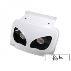 Twin headlamps BCD Rx White Booster 2004+