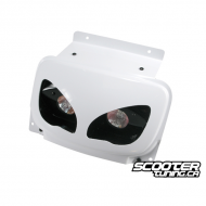 Twin headlamps BCD Rx White Booster 2004+