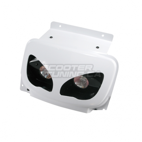 Twin headlamps (lenses), BCD Rx, MBK Booster (built since 2004), white