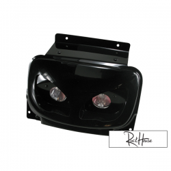 Twin headlamps BCD Rx Black Booster 2004+
