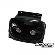 Twin headlamps BCD Rx Black Booster 2004+