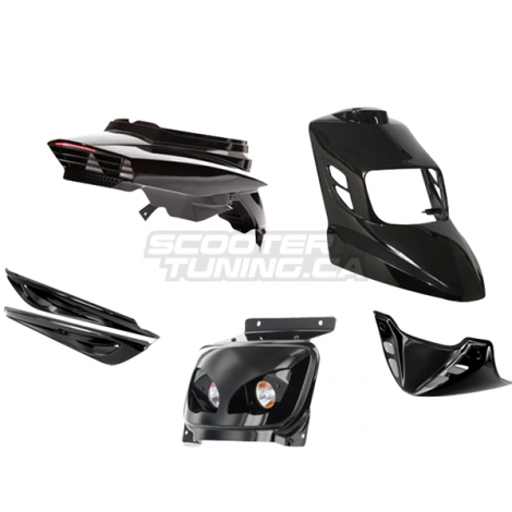 Complete Fairing Kit BCD RX Black
