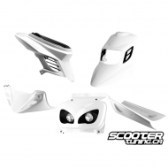 Complete Fairing Kit BCD RX White Booster 2004+