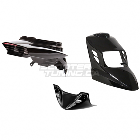 Complete Fairing BCD RX Black