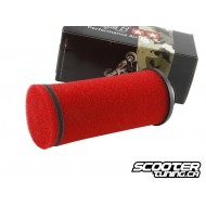 Racing air filter Stage6, long, red