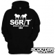 Hoody Stage6 R/T, Black, Unzipped