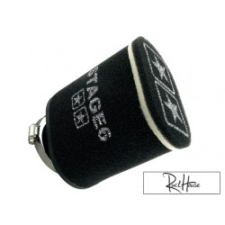Air filter Stage6 Double-Layer LARGE Black (70mm)