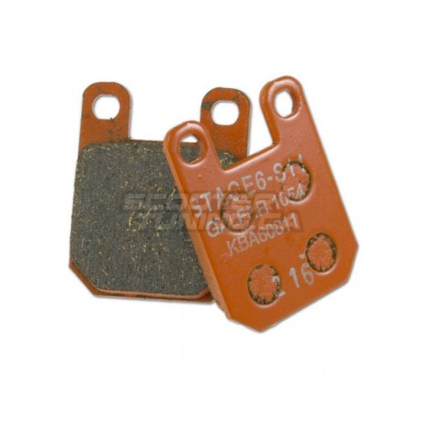 Front Brake Pads Stage6 Racing (Derbi)