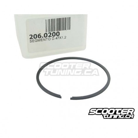 Piston ring Polini Sport 70cc cast-iron (47x1.2mm)