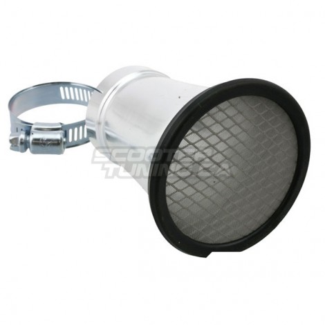 Bell mouth STR8, incl mesh insert, connection size 42mm
