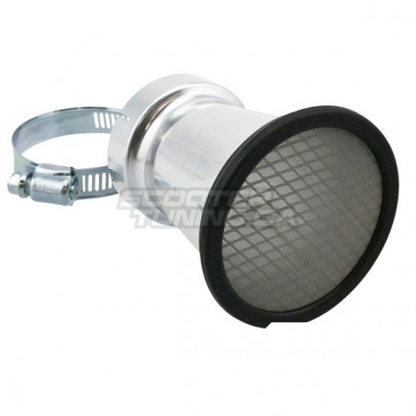 Bell mouth STR8, incl mesh insert, connection size 50mm