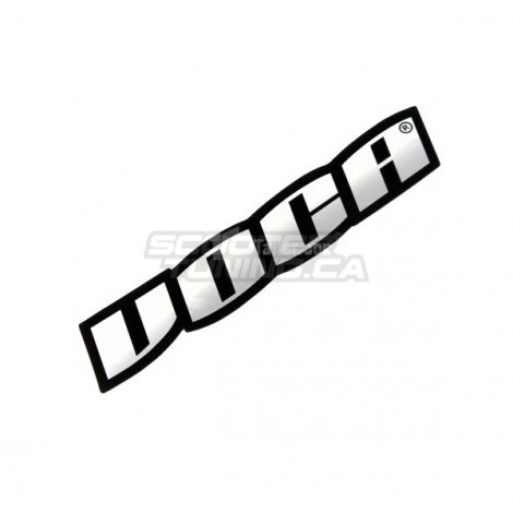 Sticker Voca Racing Black/Chrome 11x4cm