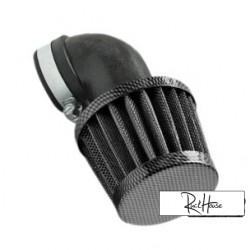 Air filter Tun'r KN style 90° (28-35mm) Carbon