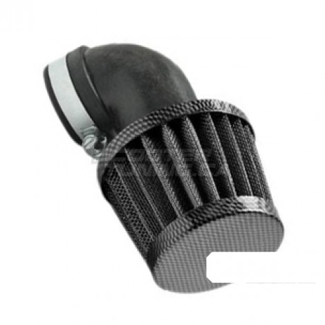 Airfilter Tun'r KN style 90° (28-35mm) Carbon
