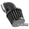 Airfilter Tun'r KN style 90° (28-35mm) Carbon