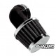 Airfilter Tun'r KN style 90° (28-35mm) Chrome