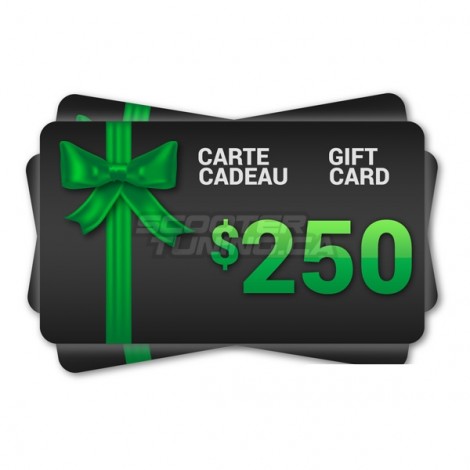 Gift Card ScooterTuning 250$