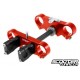 Pitbike Fork yoke Voca Racing CNC (45/48mm) 170mm (Red)